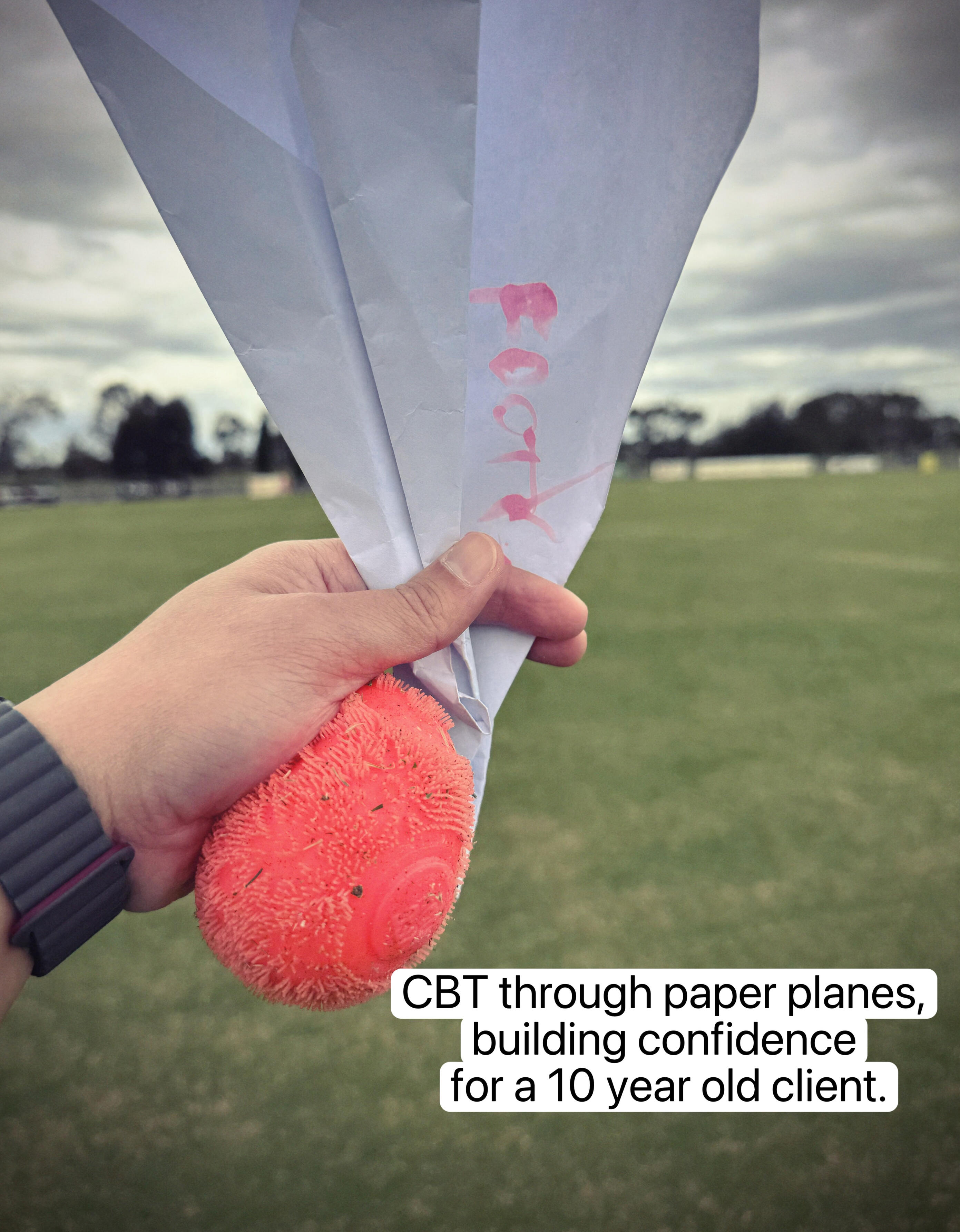 CBT paper plane CBT paper plane